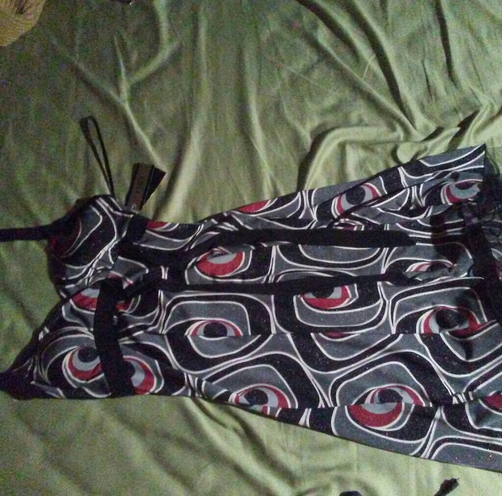 A. Byer  ladies medium halter-style dress